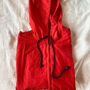 brandy melville red krissy jacket